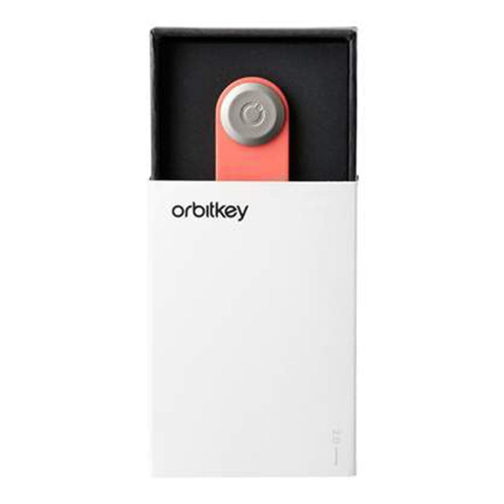Orbitkey Active 2.0 Key Organiser Jet Black - Love Luggage