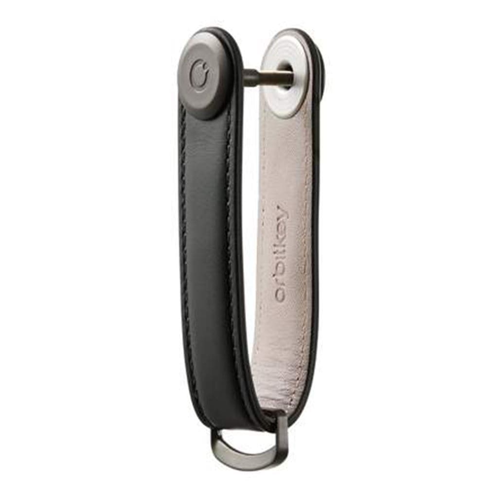 Orbitkey Leather 2.0 Key Organiser Black/Black - Love Luggage
