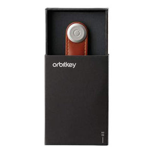 Orbitkey Leather 2.0 Key Organiser Blush/Blush - Love Luggage