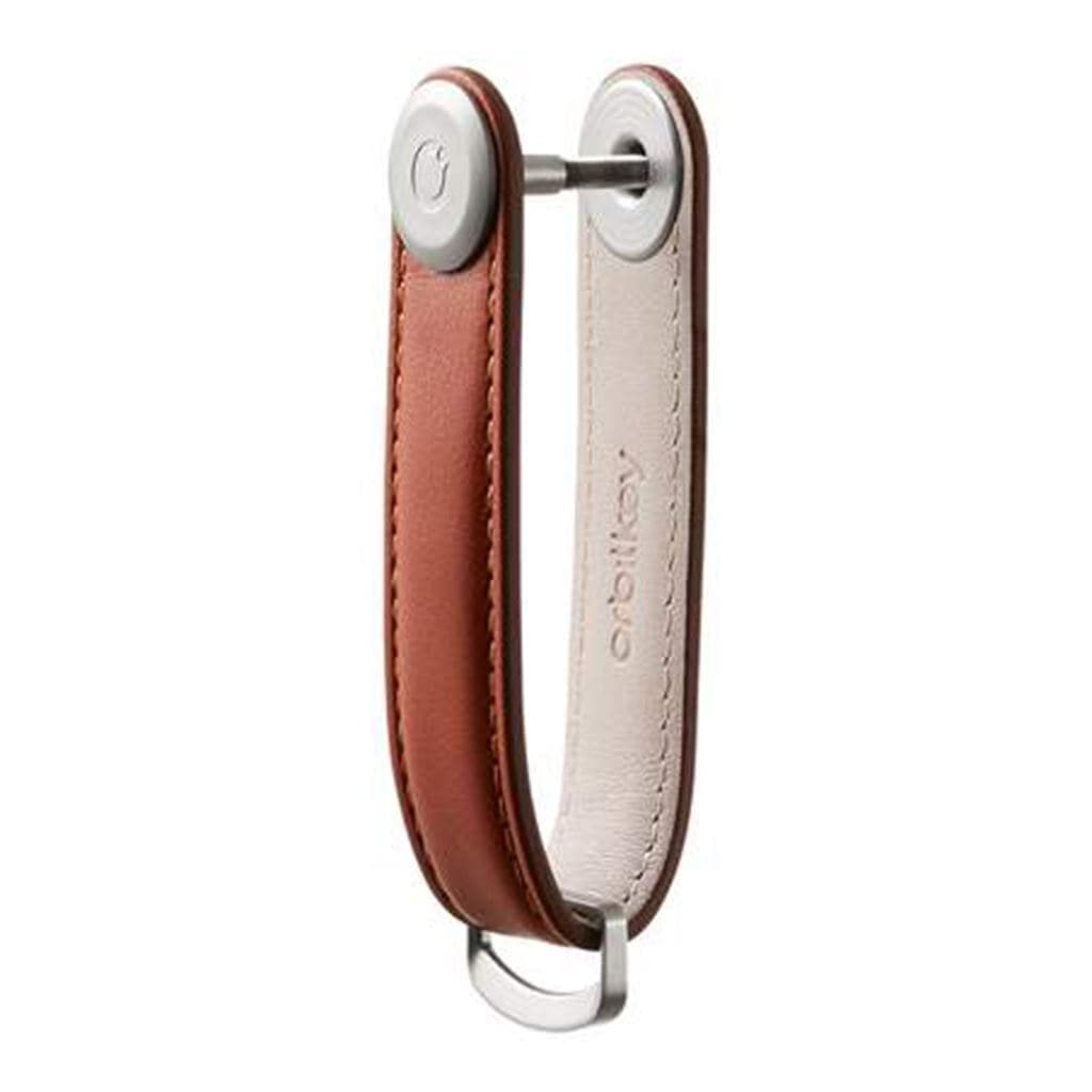 Orbitkey Leather 2.0 Key Organiser Cognac/Tan - Love Luggage