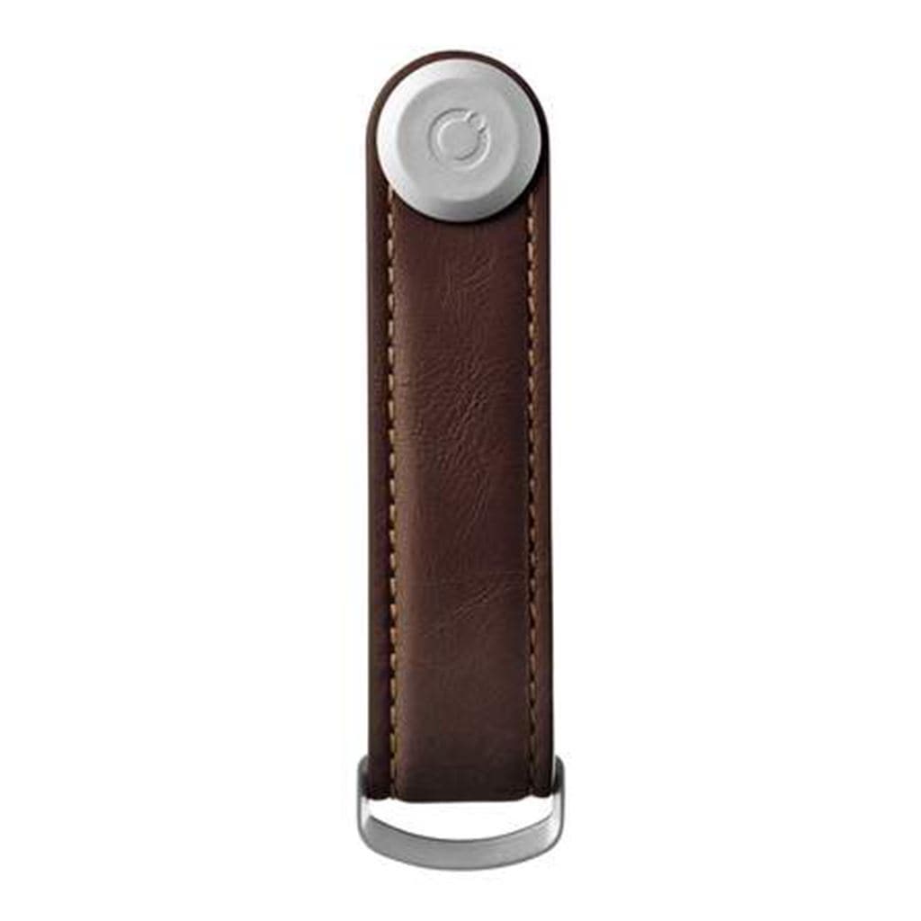 Orbitkey Leather 2.0 Key Organiser Espresso/Brown - Love Luggage