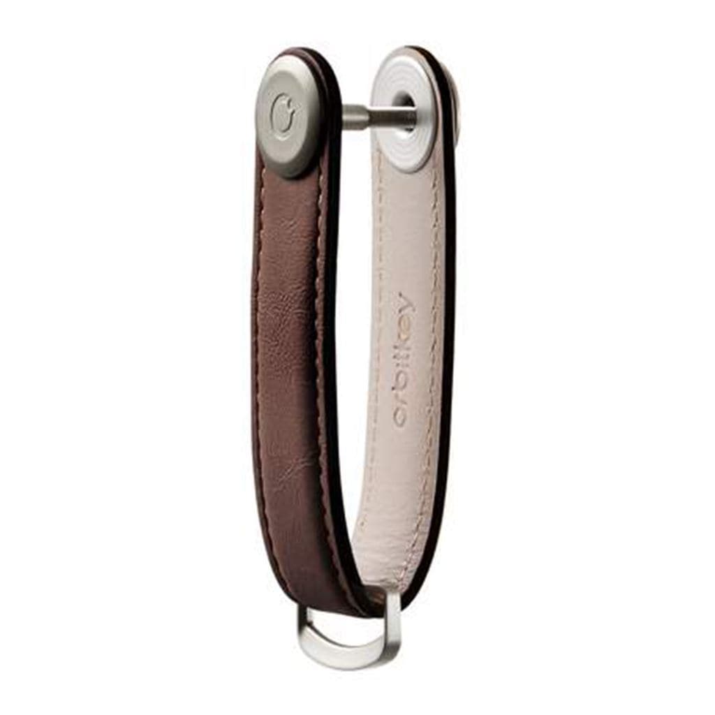 Orbitkey Leather 2.0 Key Organiser Espresso/Brown - Love Luggage
