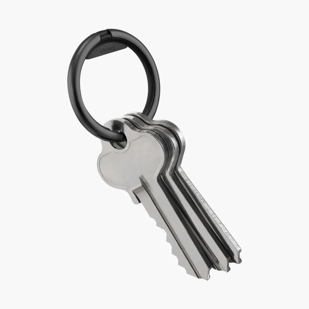 Orbitkey Ring - Holds upto 10 Keys - Black - Love Luggage