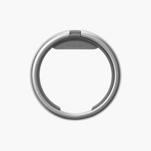 Orbitkey Ring - Holds upto 10 Keys - Charcoal - Love Luggage