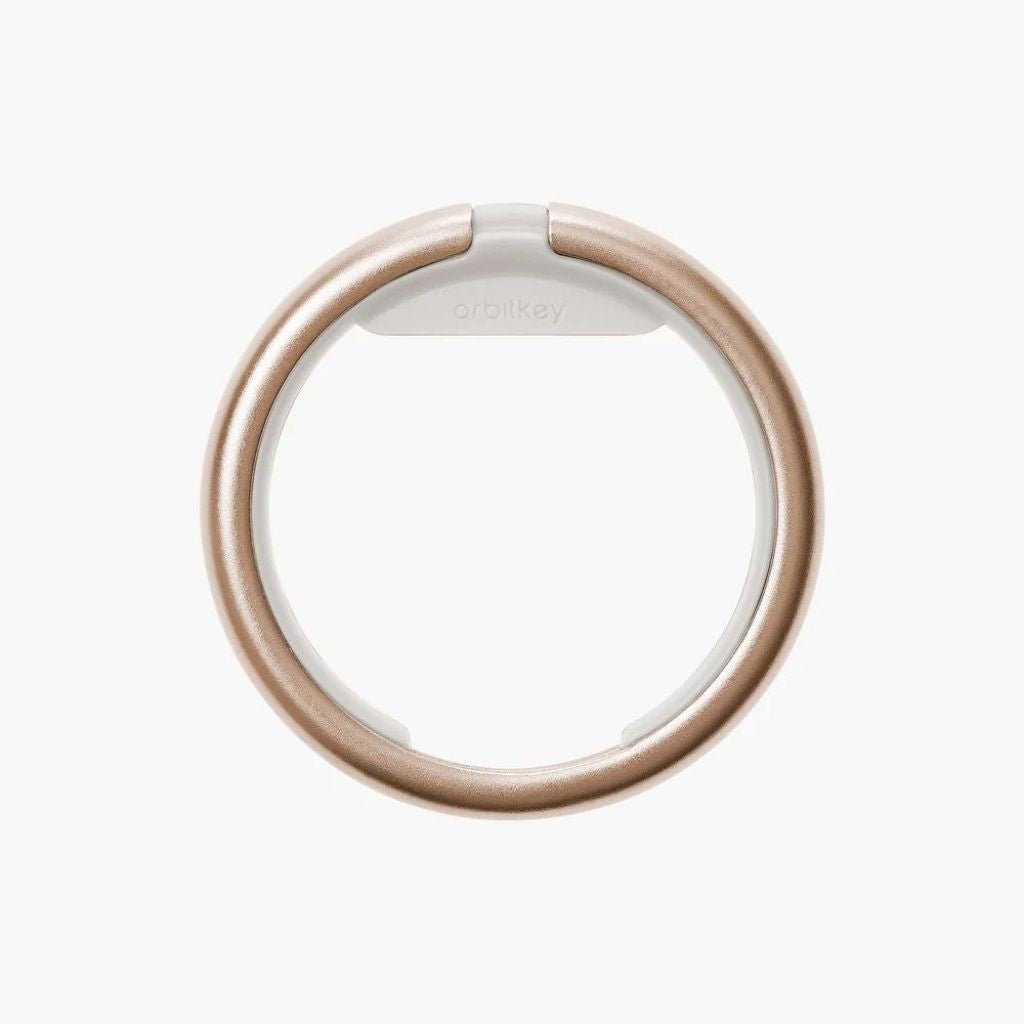 Orbitkey Ring - Holds upto 10 Keys - Rose Gold - Love Luggage