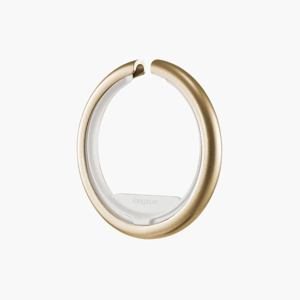 Orbitkey Ring - Holds upto 10 Keys - Yellow Gold - Love Luggage
