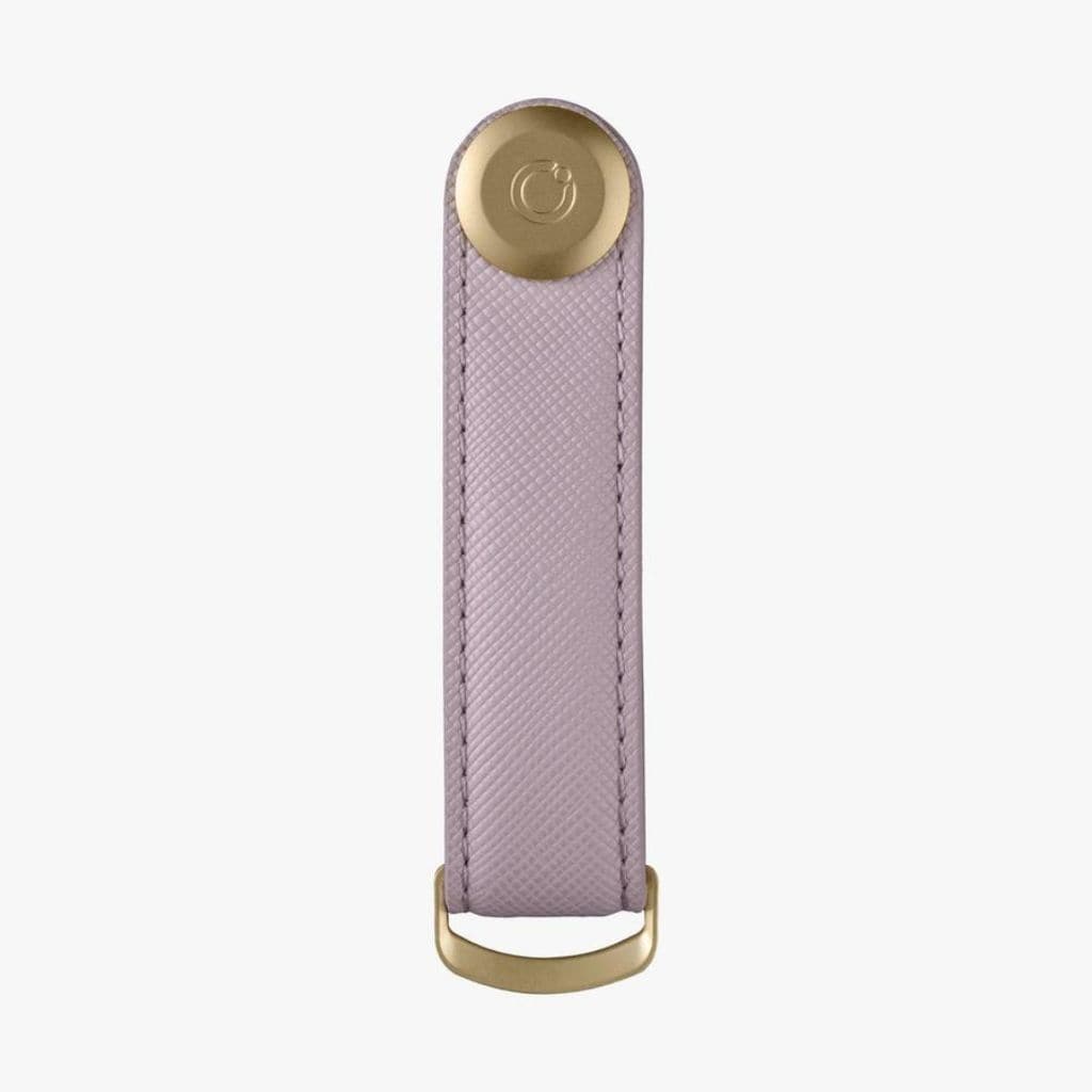 Orbitkey Saffiano Leather 2.0 Key Organiser Lilac - Love Luggage