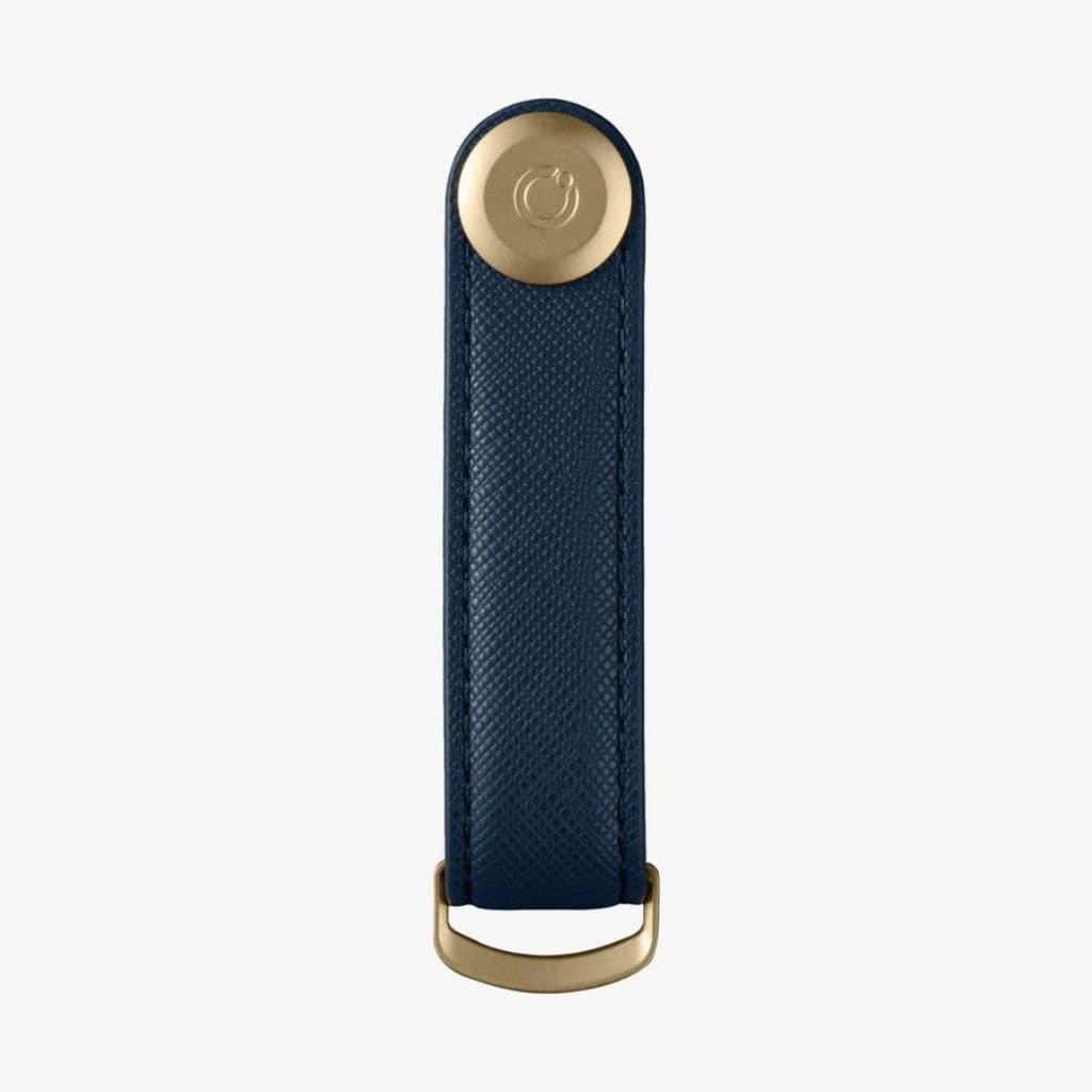 Orbitkey Saffiano Leather 2.0 Key Organiser Oxford Navy - Love Luggage