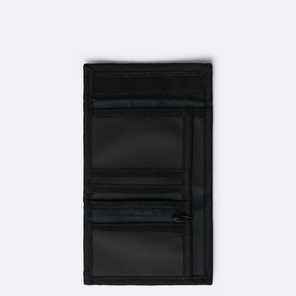 Rains Velcro Wallet - Black - Love Luggage