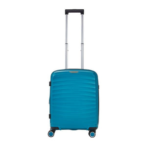 Rock Sunwave 3 Piece Set Expander Hardsided Luggage - Blue - Love Luggage