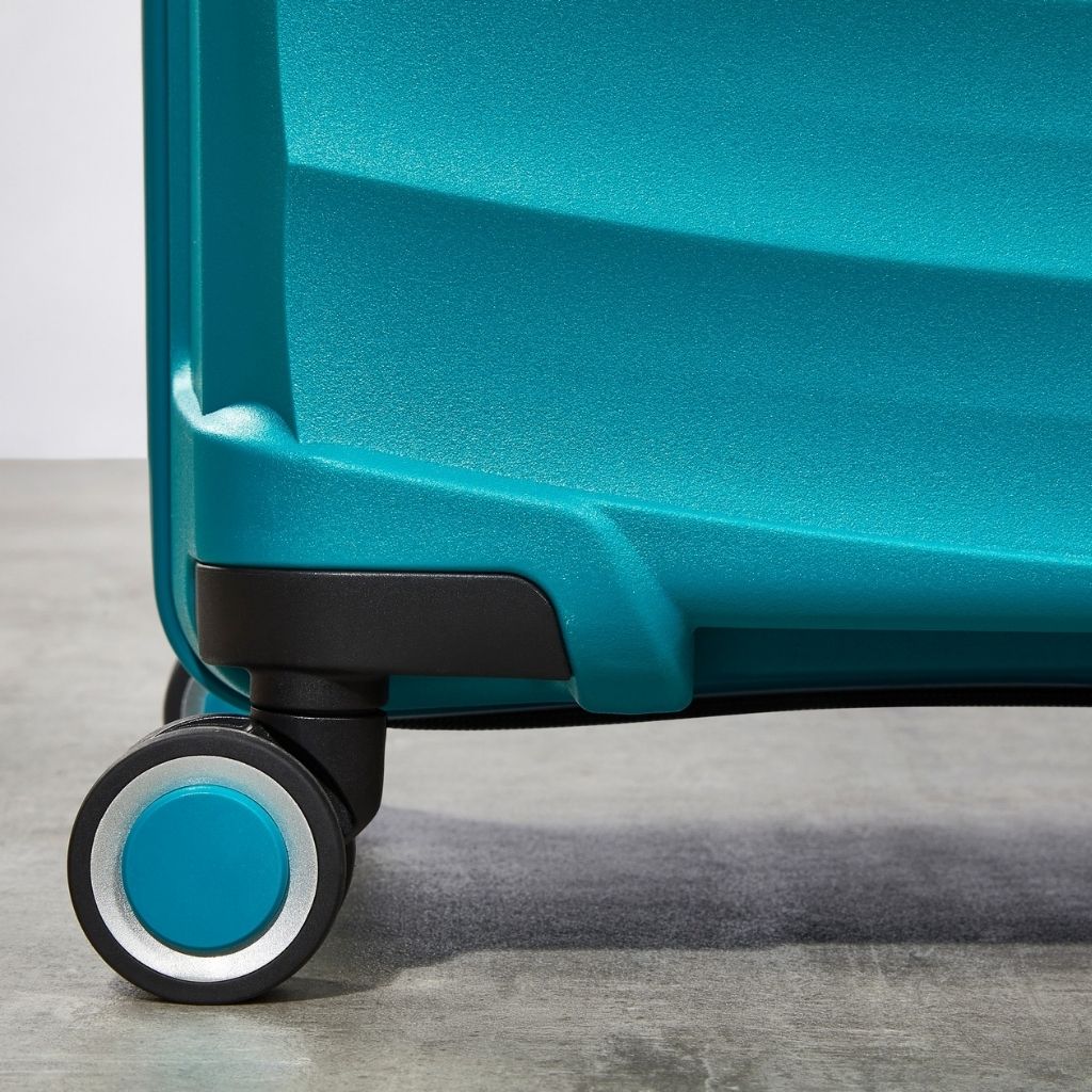 Rock Sunwave 3 Piece Set Expander Hardsided Luggage - Blue - Love Luggage