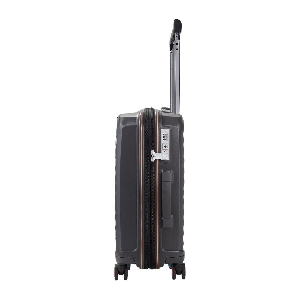 Rock Sunwave 3 Piece Set Expander Hardsided Luggage - Charcoal - Love Luggage