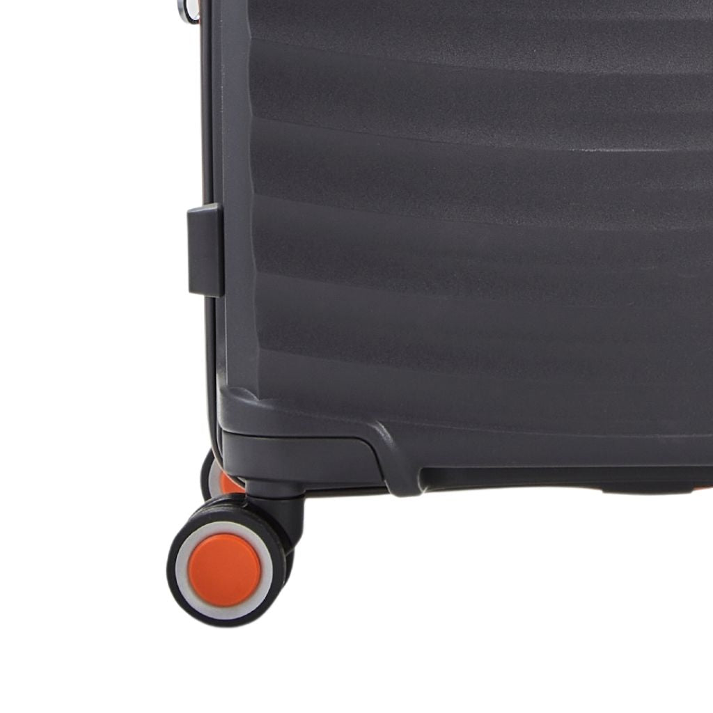 Rock Sunwave 3 Piece Set Expander Hardsided Luggage - Charcoal - Love Luggage