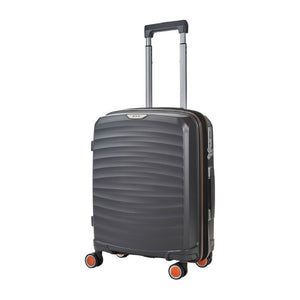Rock Sunwave 3 Piece Set Expander Hardsided Luggage - Charcoal - Love Luggage