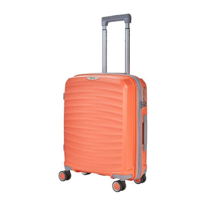 Rock Sunwave 3 Piece Set Expander Hardsided Luggage - Peach - Love Luggage