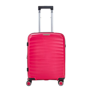 Rock Sunwave 3 Piece Set Expander Hardsided Luggage - Pink - Love Luggage