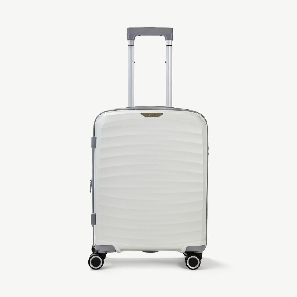 Rock Sunwave 3 Piece Set Expander Hardsided Luggage - White - Love Luggage