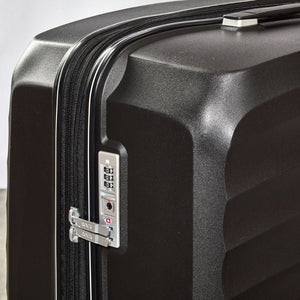 Rock Sunwave 54cm Carry On Hardsided Luggage - Black - Love Luggage