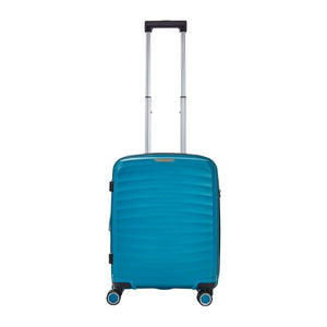 Rock Sunwave 54cm Carry On Hardsided Luggage - Blue - Love Luggage