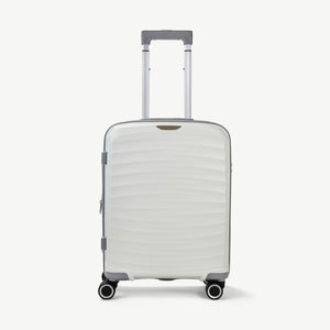 Rock Sunwave 54cm Carry On Hardsided Luggage - White - Love Luggage