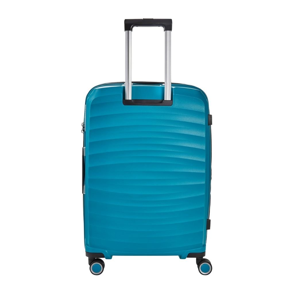Rock Sunwave 66cm Medium Expander Hardsided Luggage - Blue - Love Luggage