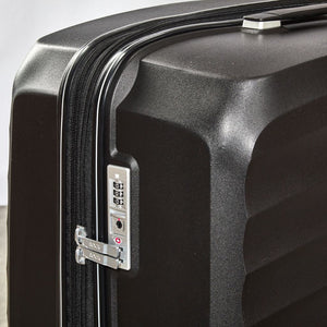 Rock Sunwave 79cm Large Expander Hardsided Luggage - Black - Love Luggage