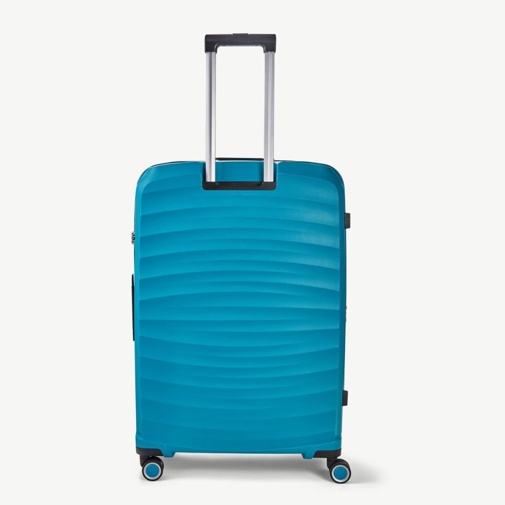 Rock Sunwave 79cm Large Expander Hardsided Luggage - Blue - Love Luggage