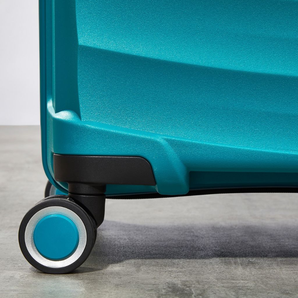 Rock Sunwave 79cm Large Expander Hardsided Luggage - Blue - Love Luggage