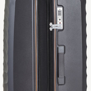 Rock Sunwave 79cm Large Expander Hardsided Luggage - Charcoal - Love Luggage
