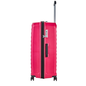 Rock Sunwave 79cm Large Expander Hardsided Luggage - Pink - Love Luggage