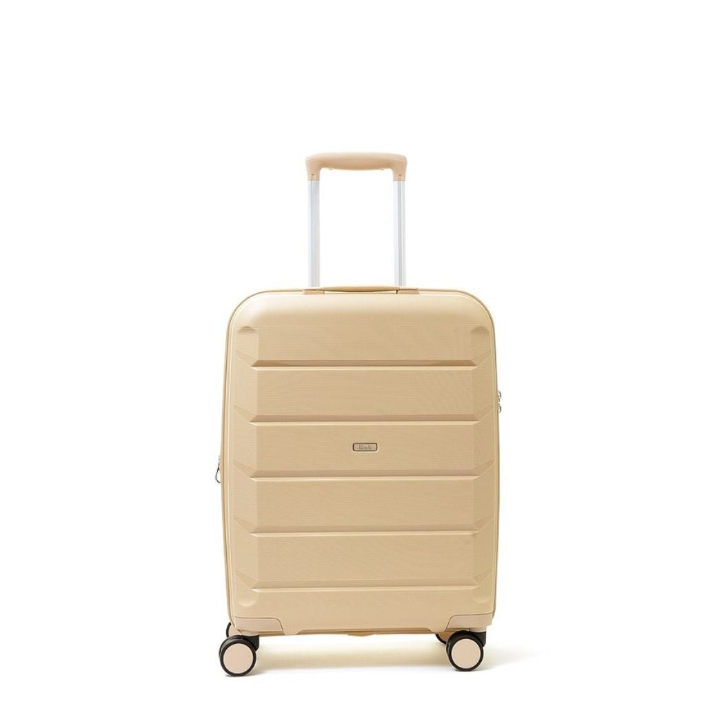 Rock Tulum 3 Piece Set Expander Hardsided Luggage - Beige - Love Luggage