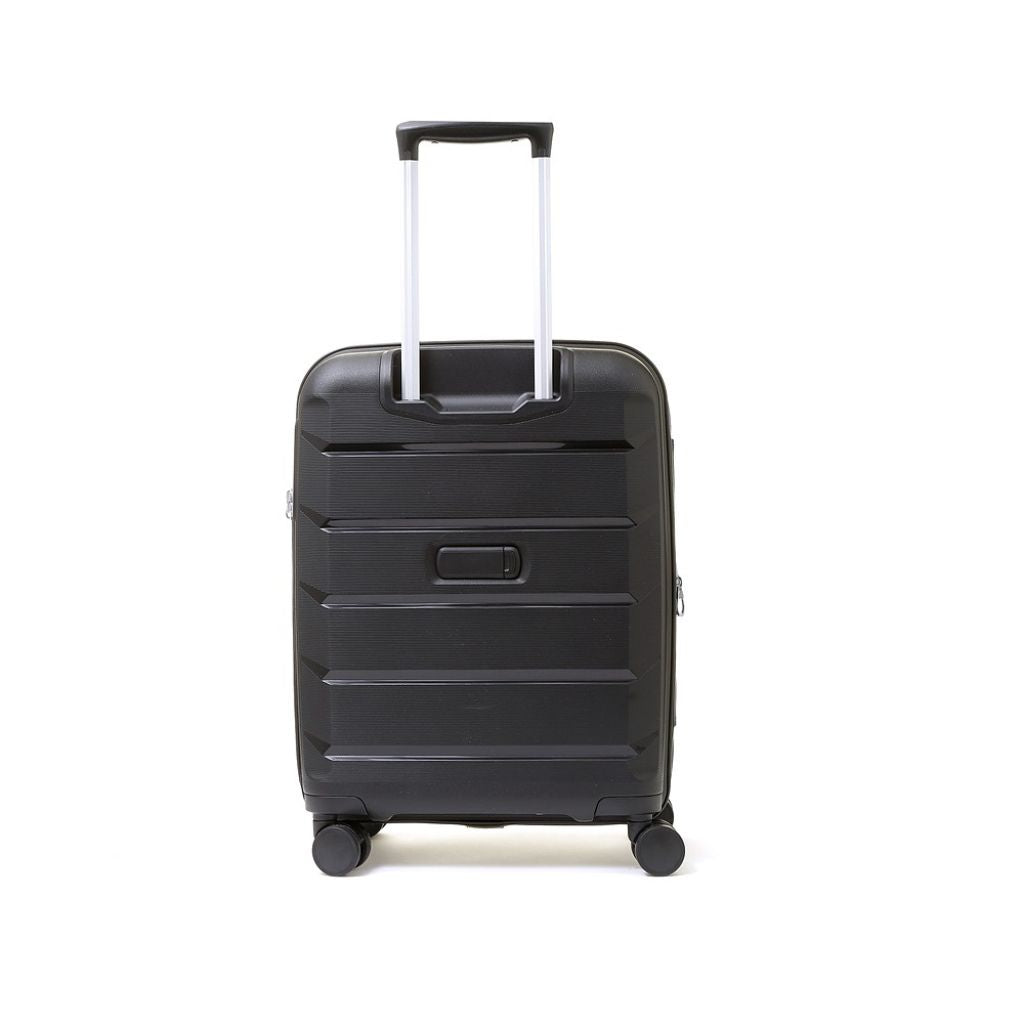 Rock Tulum 3 Piece Set Expander Hardsided Luggage - Black - Love Luggage