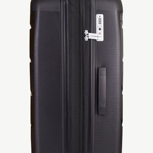 Rock Tulum 3 Piece Set Expander Hardsided Luggage - Black - Love Luggage