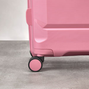 Rock Tulum 3 Piece Set Expander Hardsided Luggage - Bubble Gum Pink - Love Luggage