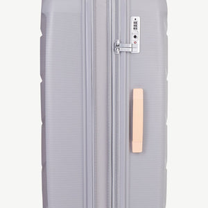 Rock Tulum 3 Piece Set Expander Hardsided Luggage - Grey - Love Luggage
