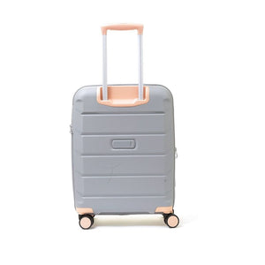 Rock Tulum 3 Piece Set Expander Hardsided Luggage - Grey - Love Luggage
