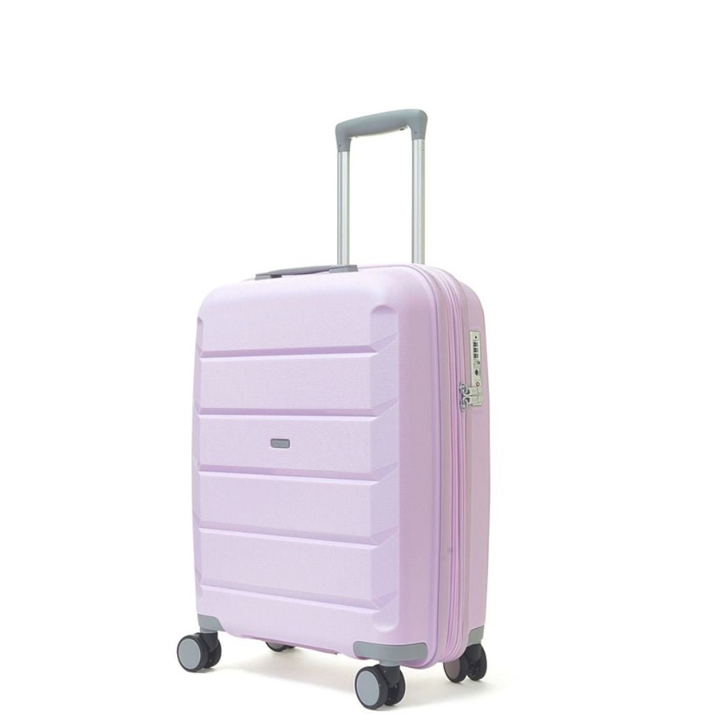 Rock Tulum 3 Piece Set Expander Hardsided Luggage - Lilac - Love Luggage