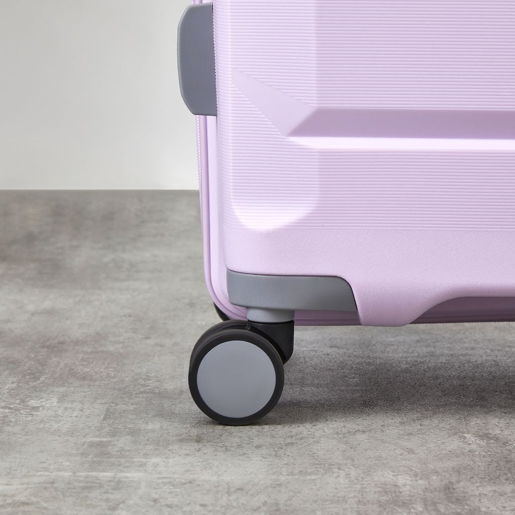 Rock Tulum 3 Piece Set Expander Hardsided Luggage - Lilac - Love Luggage