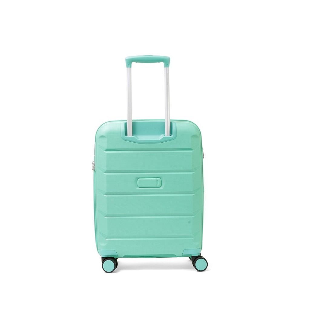 Rock Tulum 3 Piece Set Expander Hardsided Luggage - Turquoise - Love Luggage