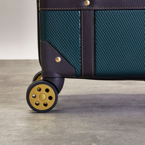 Rock Vintage 67cm Medium Hardsided Luggage - Green - Love Luggage