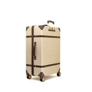 Rock Vintage 78cm Large Hardsided Luggage - Gold - Love Luggage