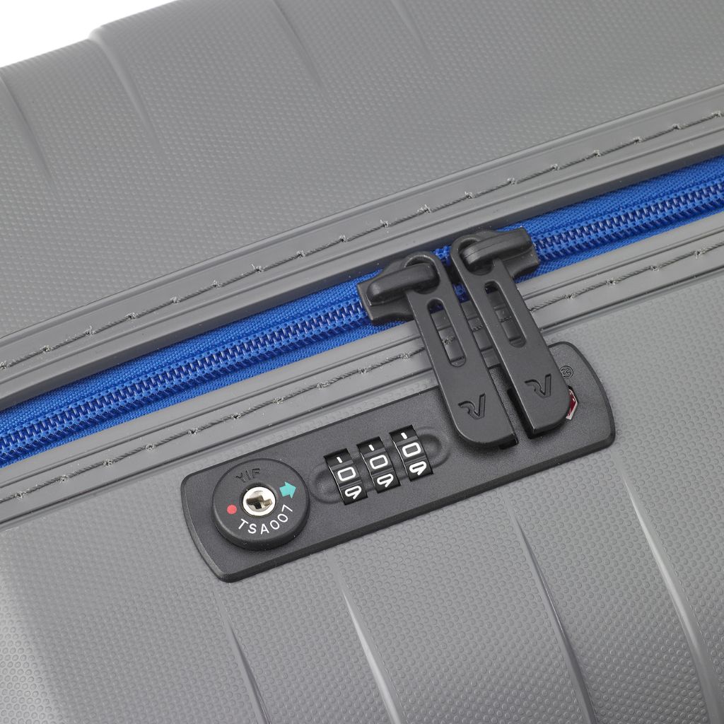 Roncato Box Young Carry On 55cm Hardsided Spinner Suitcase Grey - Love Luggage