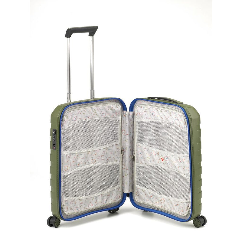 Roncato Box Young Hardsided Spinner Suitcase 3pc Set Green - Love Luggage