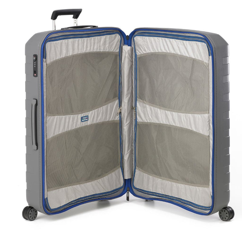 Roncato Box Young Hardsided Spinner Suitcase 3pc Set Grey - Love Luggage
