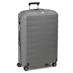 Roncato Box Young Hardsided Spinner Suitcase Duo Set Grey - Love Luggage