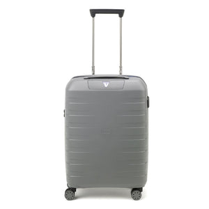 Roncato Box Young Hardsided Spinner Suitcase Duo Set Grey - Love Luggage