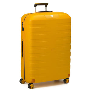 Roncato Box Young Large 78cm Hardsided Spinner Suitcase Mustard - Love Luggage