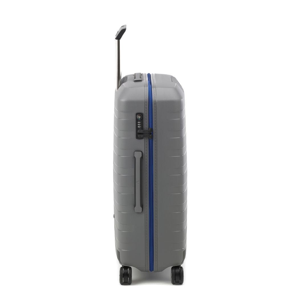 Roncato Box Young Medium 69cm Hardsided Spinner Suitcase Grey - Love Luggage