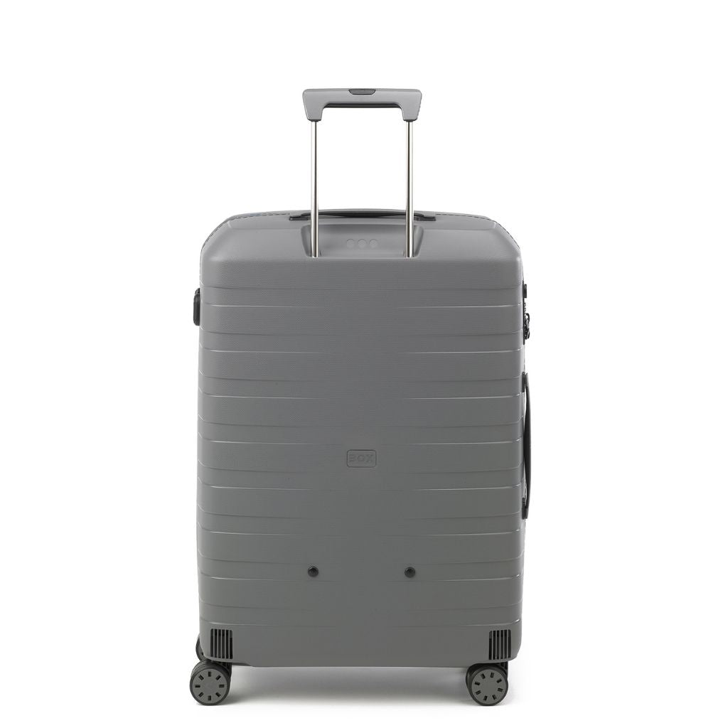 Roncato Box Young Medium 69cm Hardsided Spinner Suitcase Grey - Love Luggage