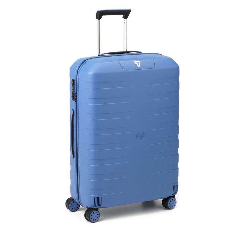 Roncato Box Young Medium 69cm Hardsided Spinner Suitcase Ocean Black - Love Luggage